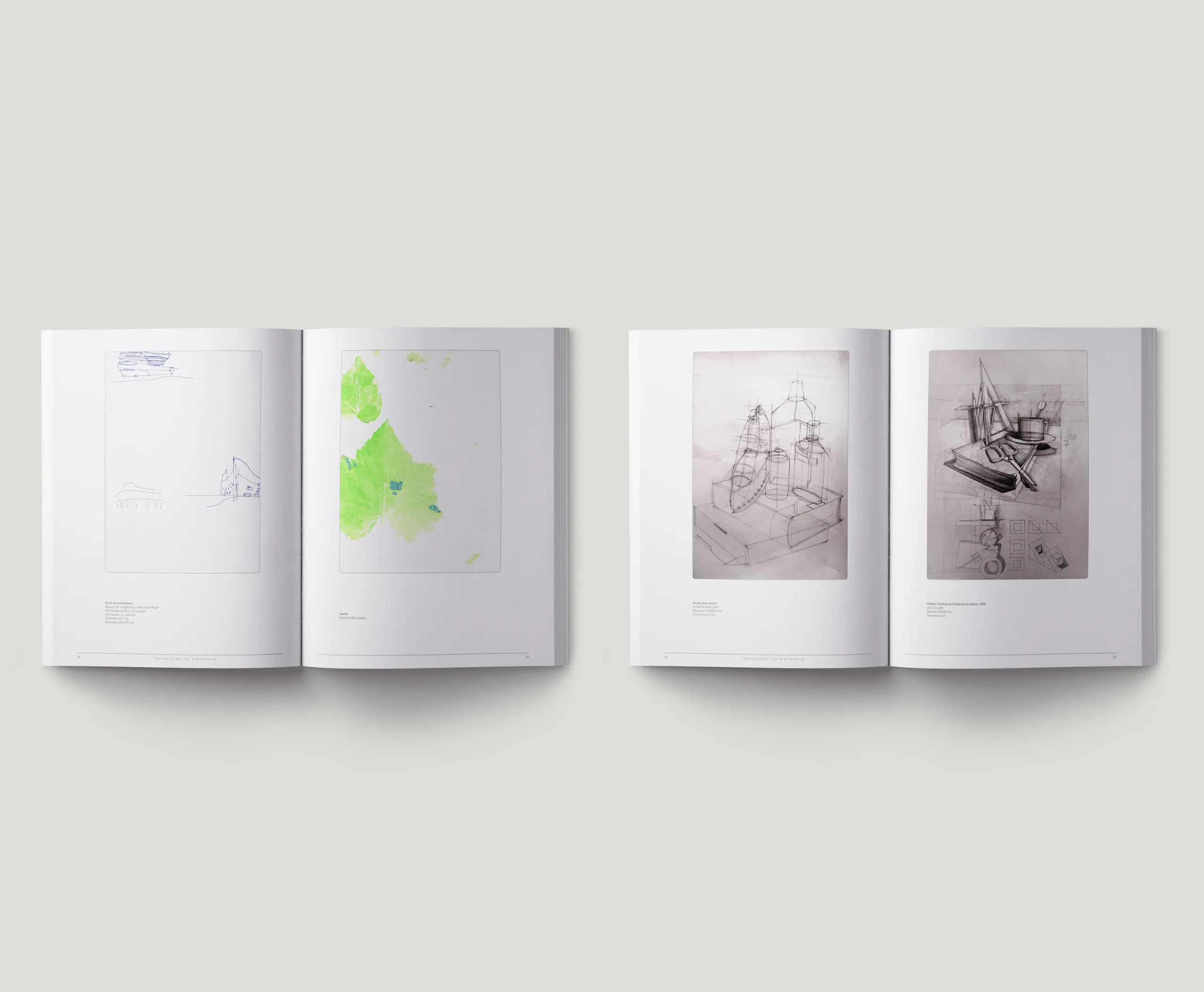 Architecture and Illustration, publication spreads 1