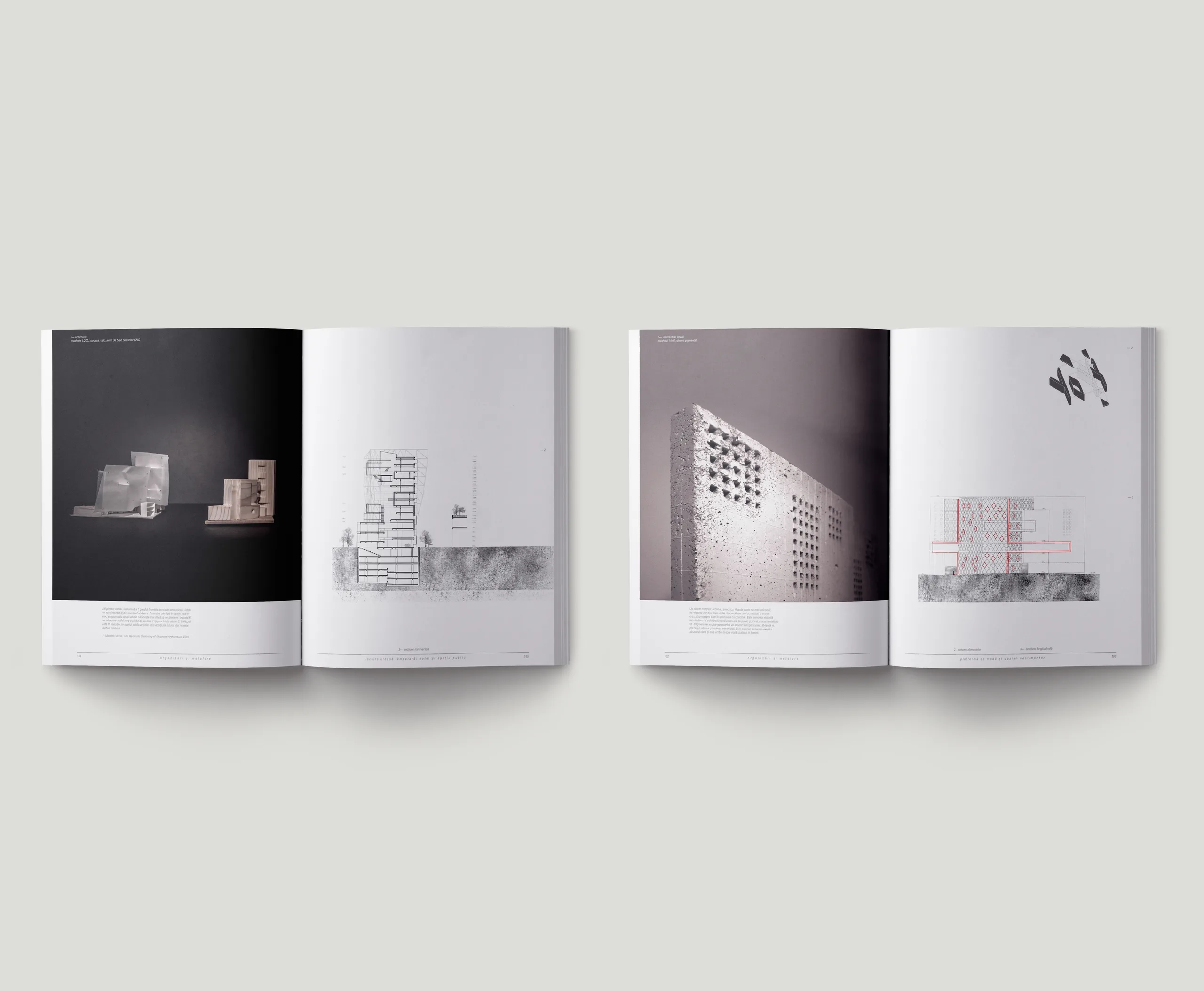 Organising Metaphors, publication spreads 2
