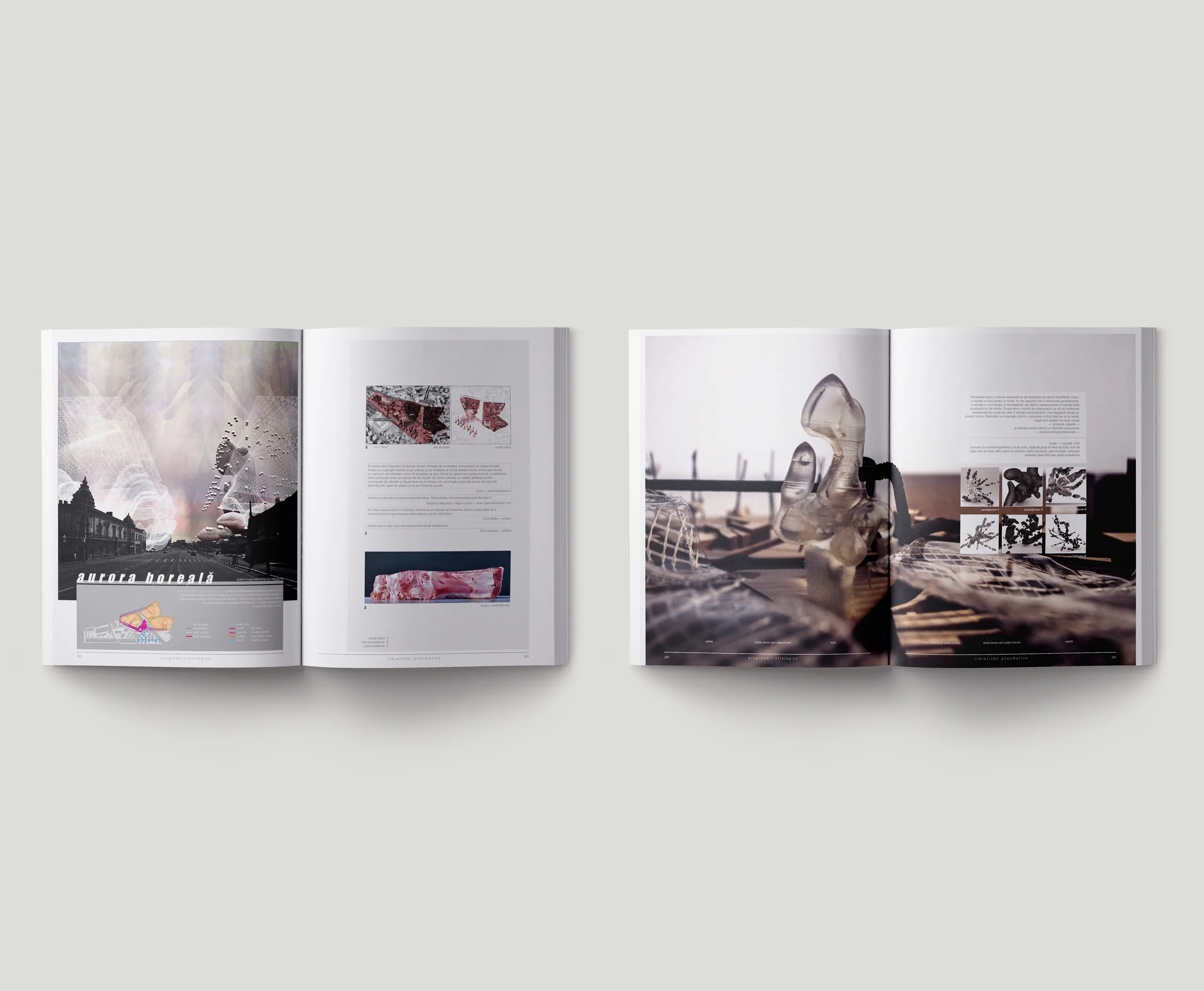 Strategic Programming, publication spreads 1