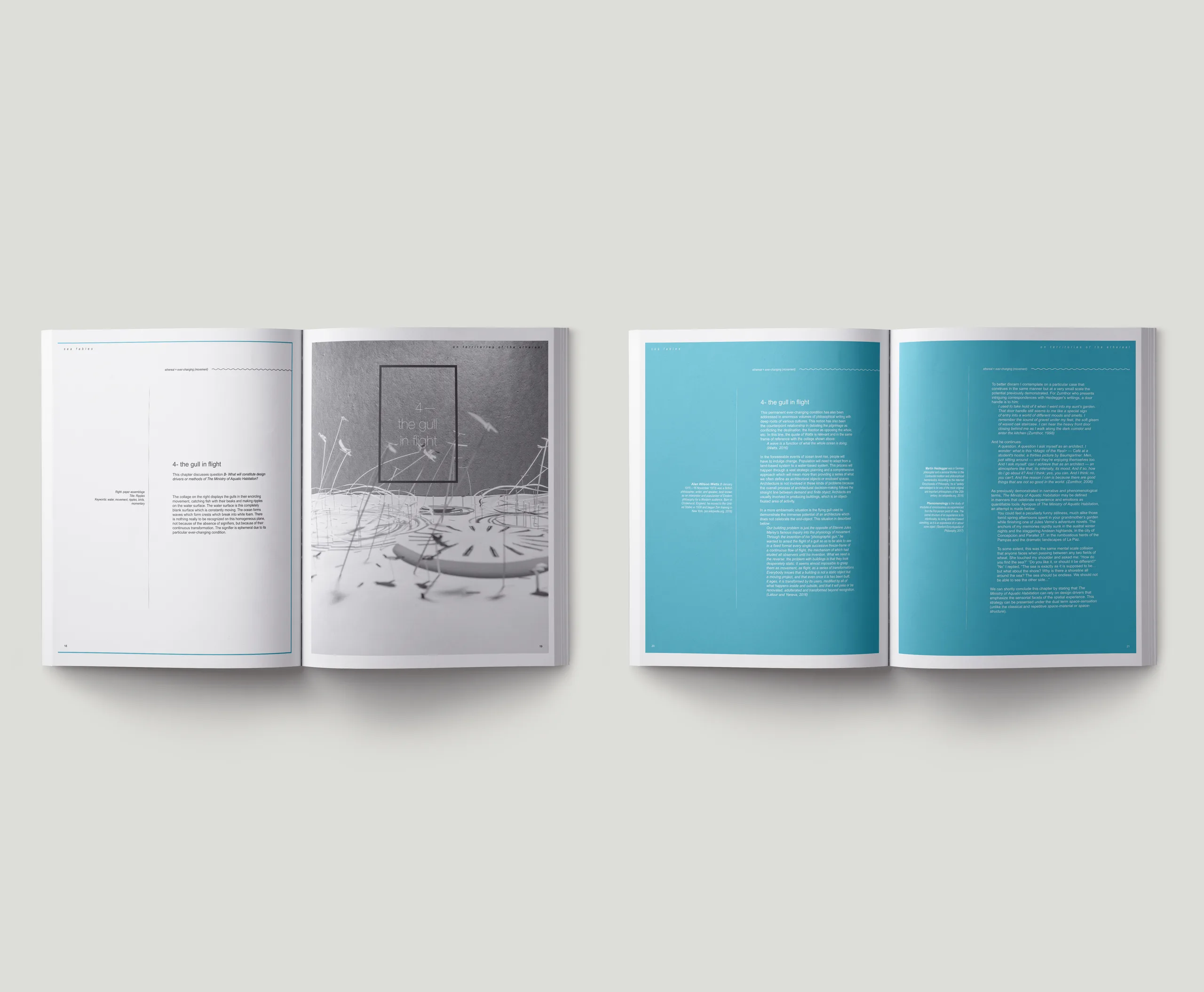 Sea Fables, publication spreads 3