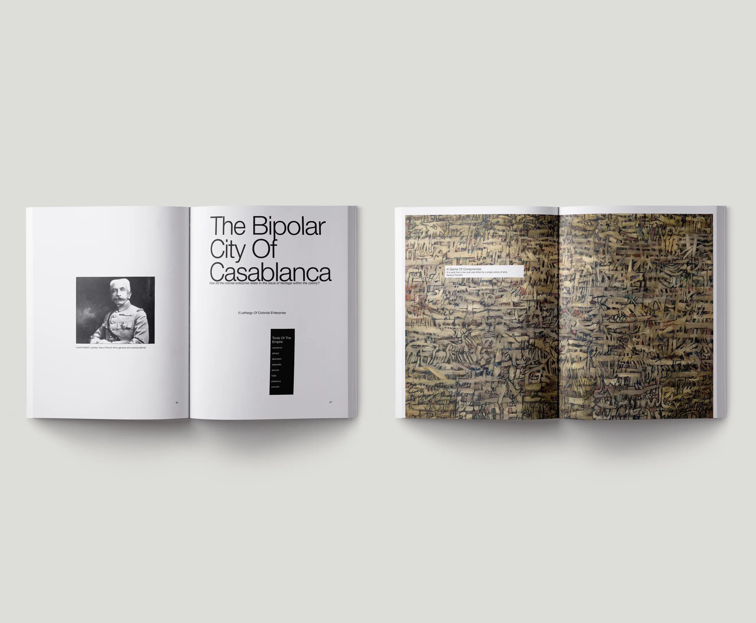 Tools of the Empire, publication spreads 3